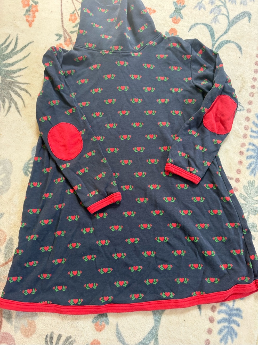 The Beaufort Bonnet Company Navy Pima Turtleneck dress